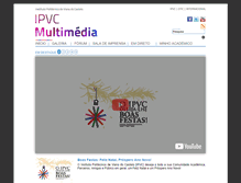 Tablet Screenshot of multimedia.ipvc.pt
