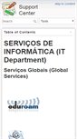 Mobile Screenshot of help.ipvc.pt